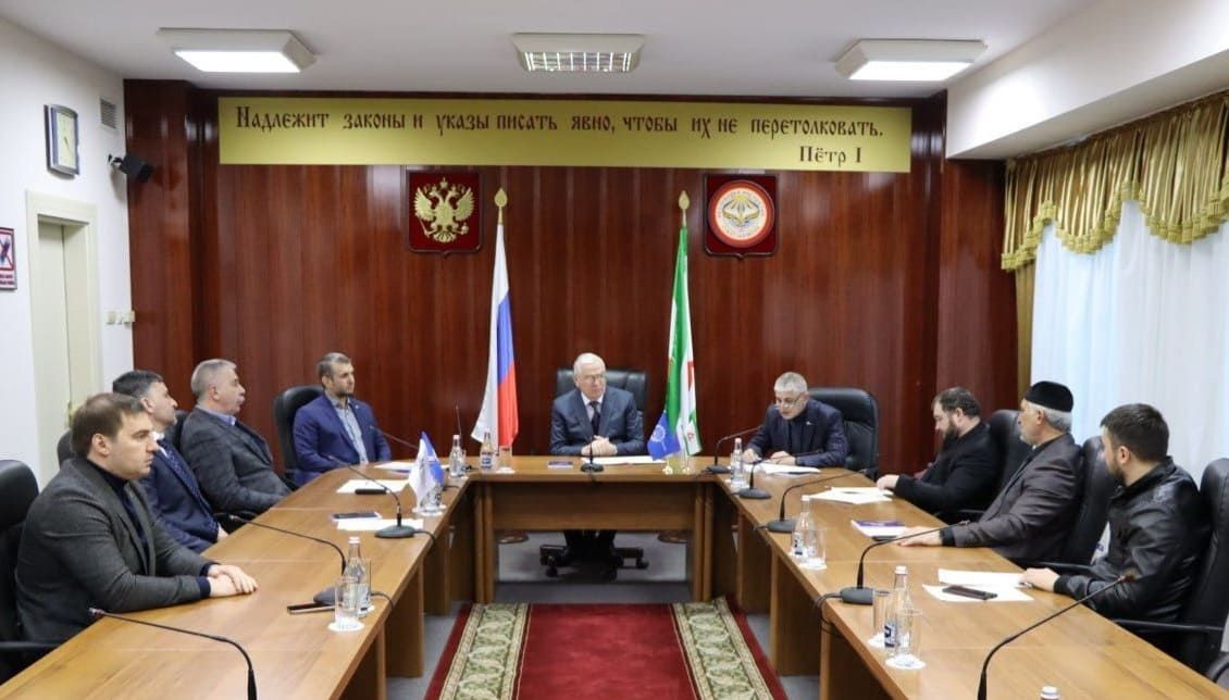 Первое в новом году заседание регионального совета Ингушского реготделения СоюзМаш России прошло в Магасе