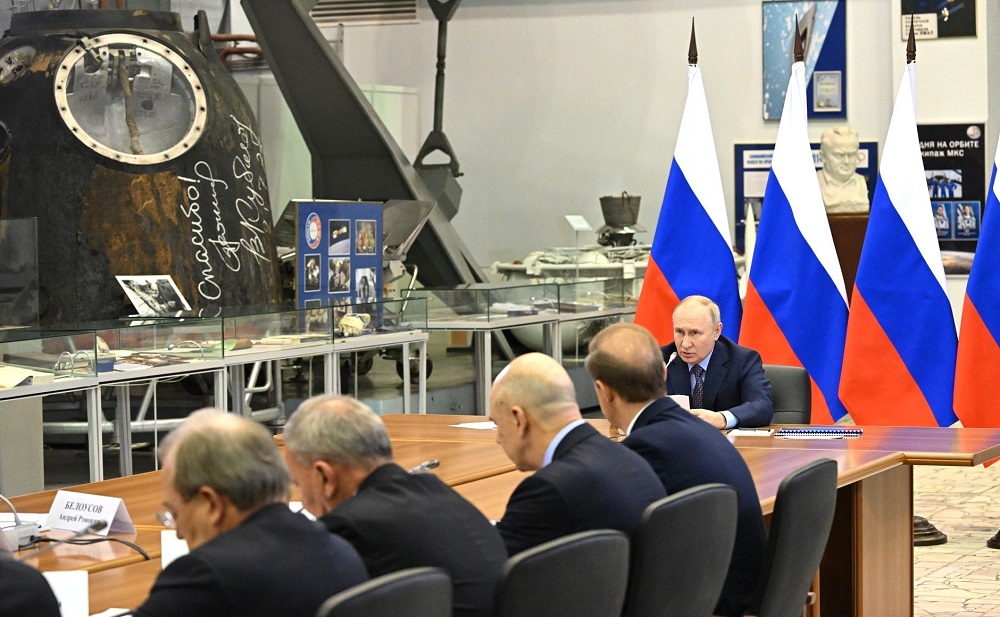 Президент России Владимир Путин посетил ПАО «РКК «Энергия» им. С.П. Королева»