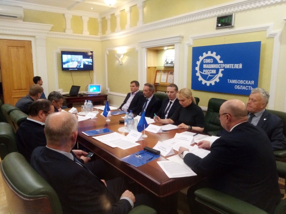 На расширенном заседании Регионального совета Тамбовского отделения СоюзМаш подвели итоги года