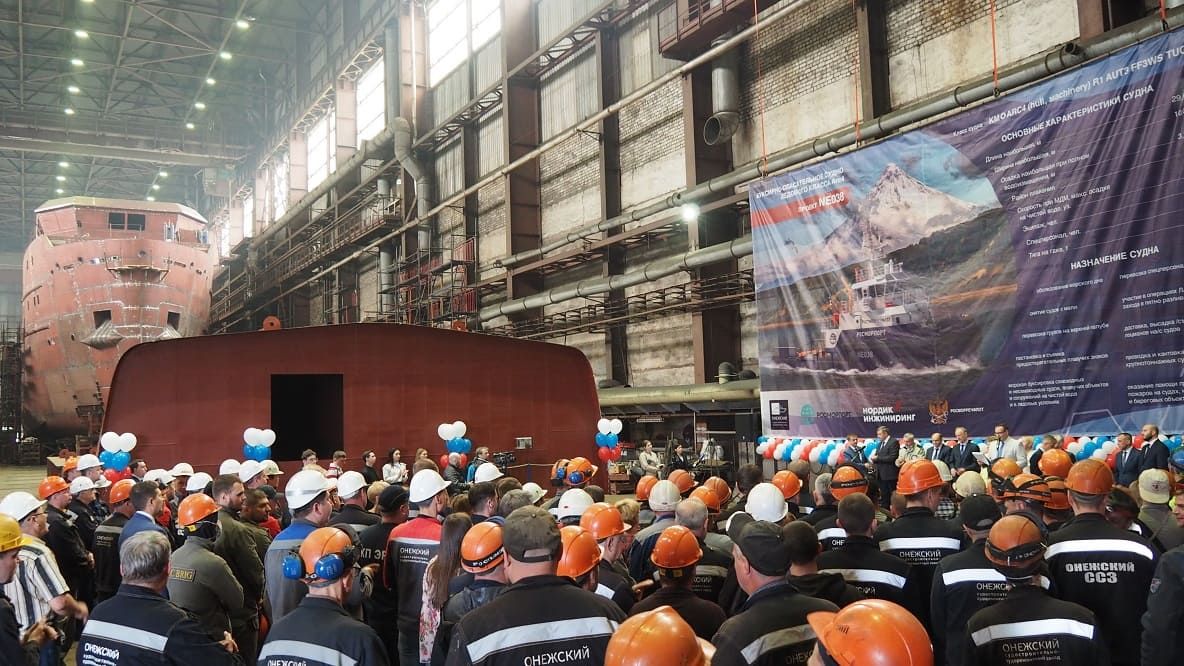Онежский судостроительно-судоремонтный завод посетил помощник Президента Российской Федерации Николай Патрушев