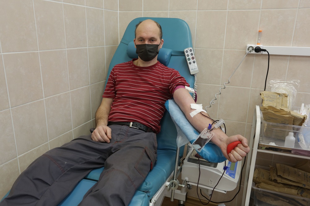В областной клинической больнице по инициативе Тверского РО СоюзМаш России состоялся День донора