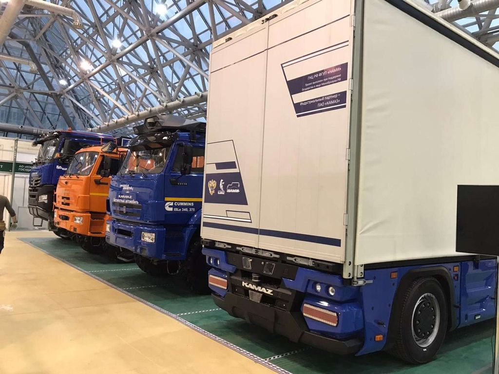 Бескабинный грузовик разработали в ПАО «КАМАЗ»